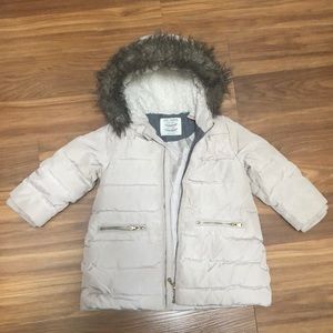 Zara down jacket